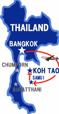 タイランドマップ
